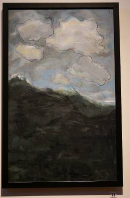 "Sponsor a Cloud" - Painting by Gillian Appleby, an artist from Auckland, New Zealand.