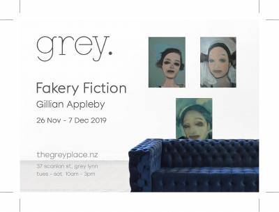 "advert fo show at greyplace" - art nz - Photography by Gillian Appleby, an artist from Auckland, New Zealand.