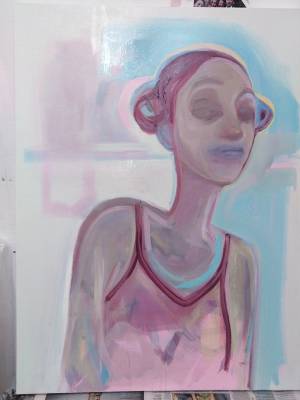 "Sugar" - Oil on canvas - Painting by Gillian Appleby, an artist from Auckland, New Zealand.