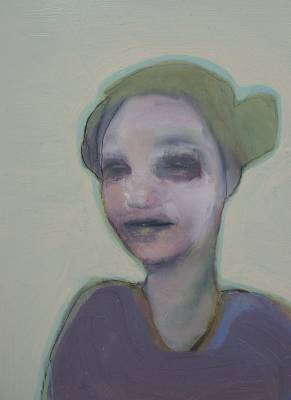 "Don't Ask" - oil on board - Painting by Gillian Appleby, an artist from Auckland, New Zealand.